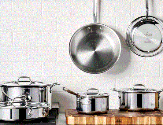ALL CLAD D3 12PC-Precision Cooking Starts Here