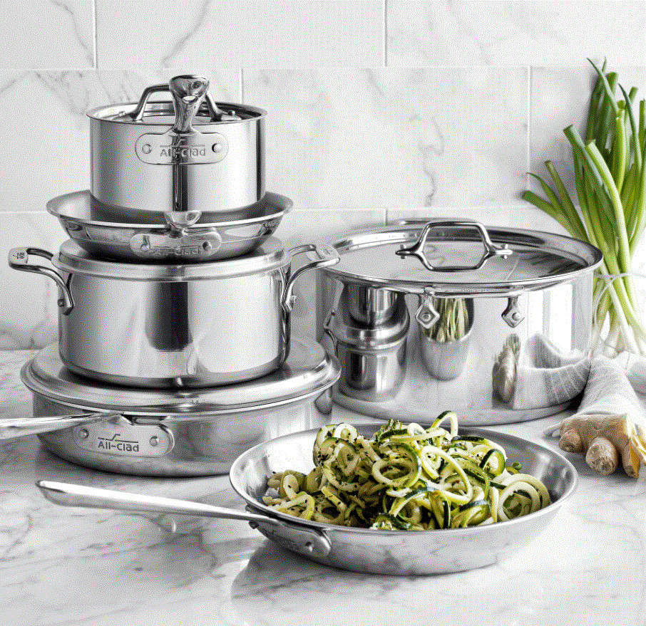 ALL CLAD D3 12PC-Precision Cooking Starts Here