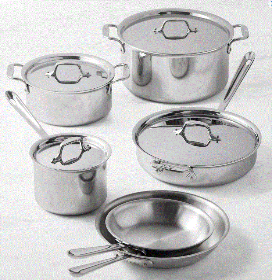 ALL CLAD D3 12PC-Precision Cooking Starts Here