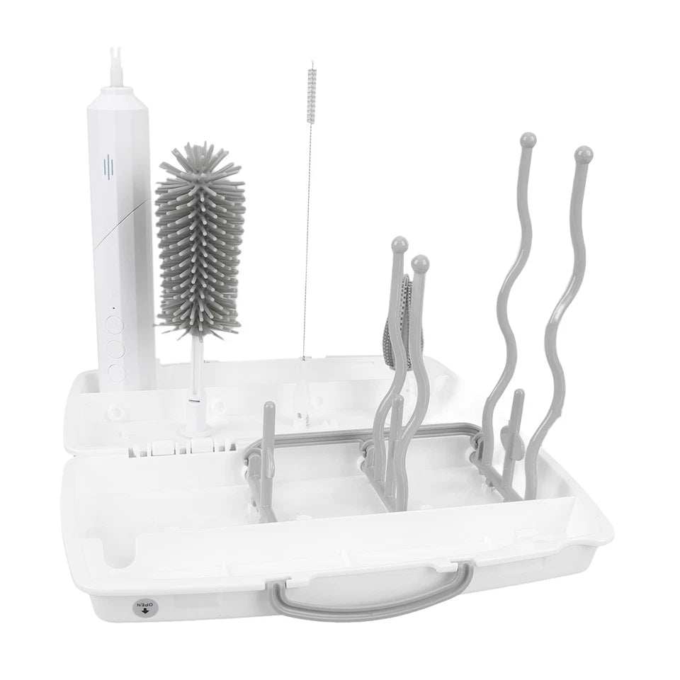 Nylon Bottle Brush Set โ Long Handle Water Bottle & Tumbler Cleaner