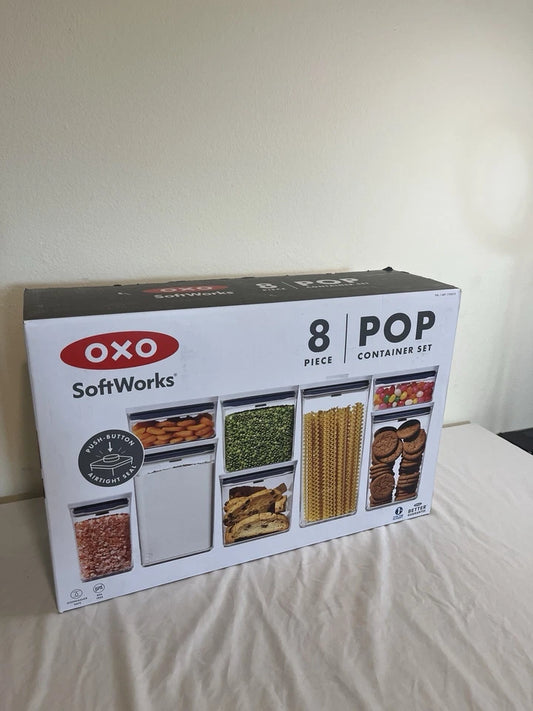 OXO SoftWorks 8-Piece POP Storage Container Set