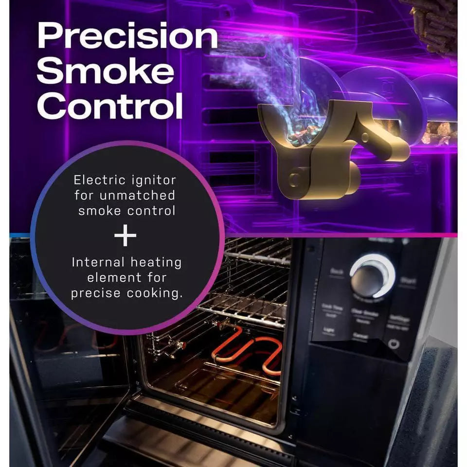 GE Smart Indoor Smoker – 5-in-1 Electric Smoker