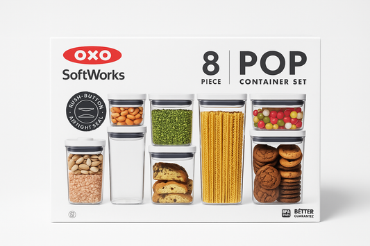 OXO SoftWorks 8-Piece POP Storage Container Set