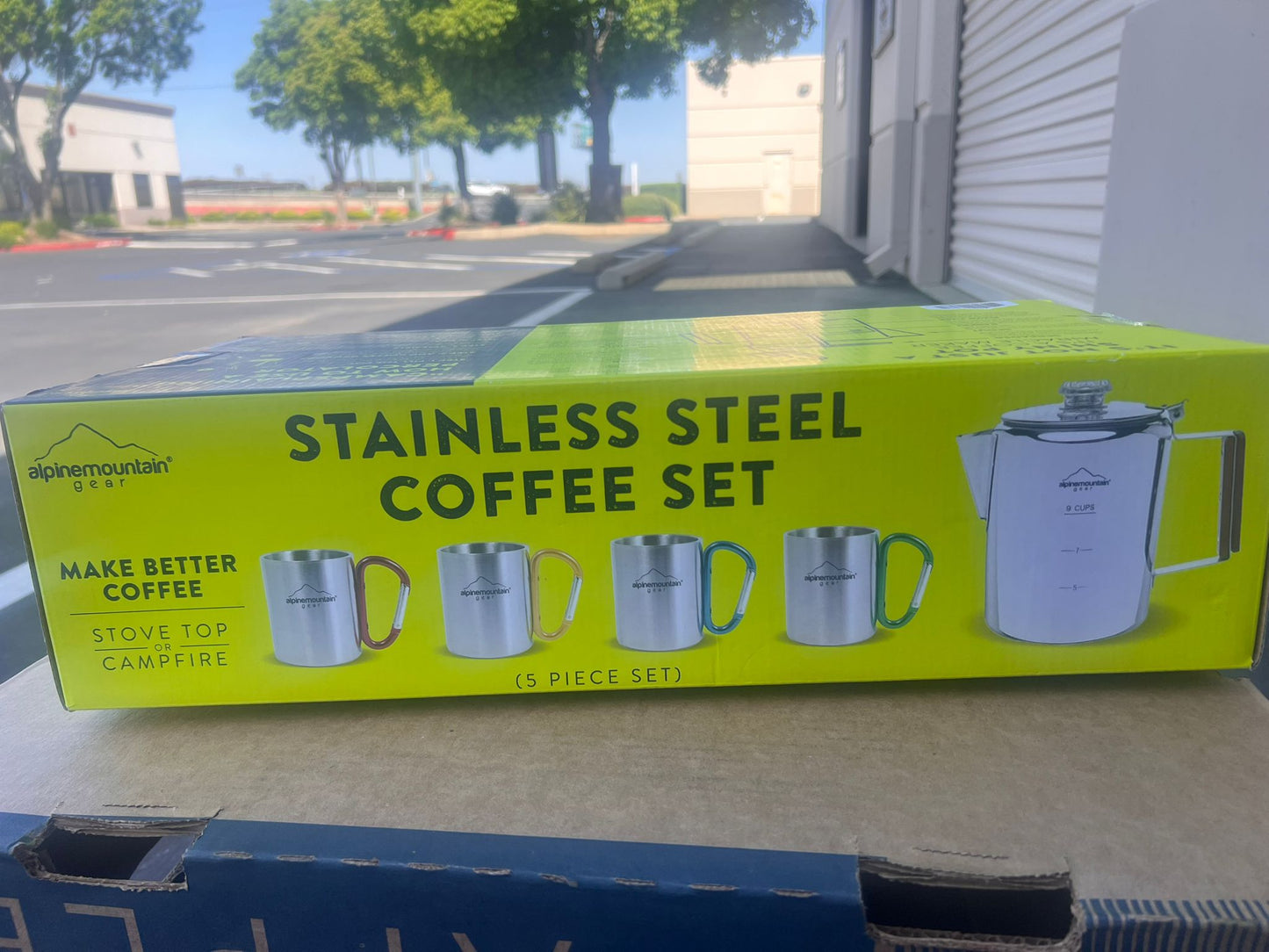 Wenzel & Oneida Coffee Set – 5-Piece Pour-Over Kit