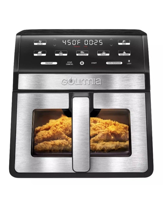 Gourmia 8QT Digital Air Fryer with FryForce 360°