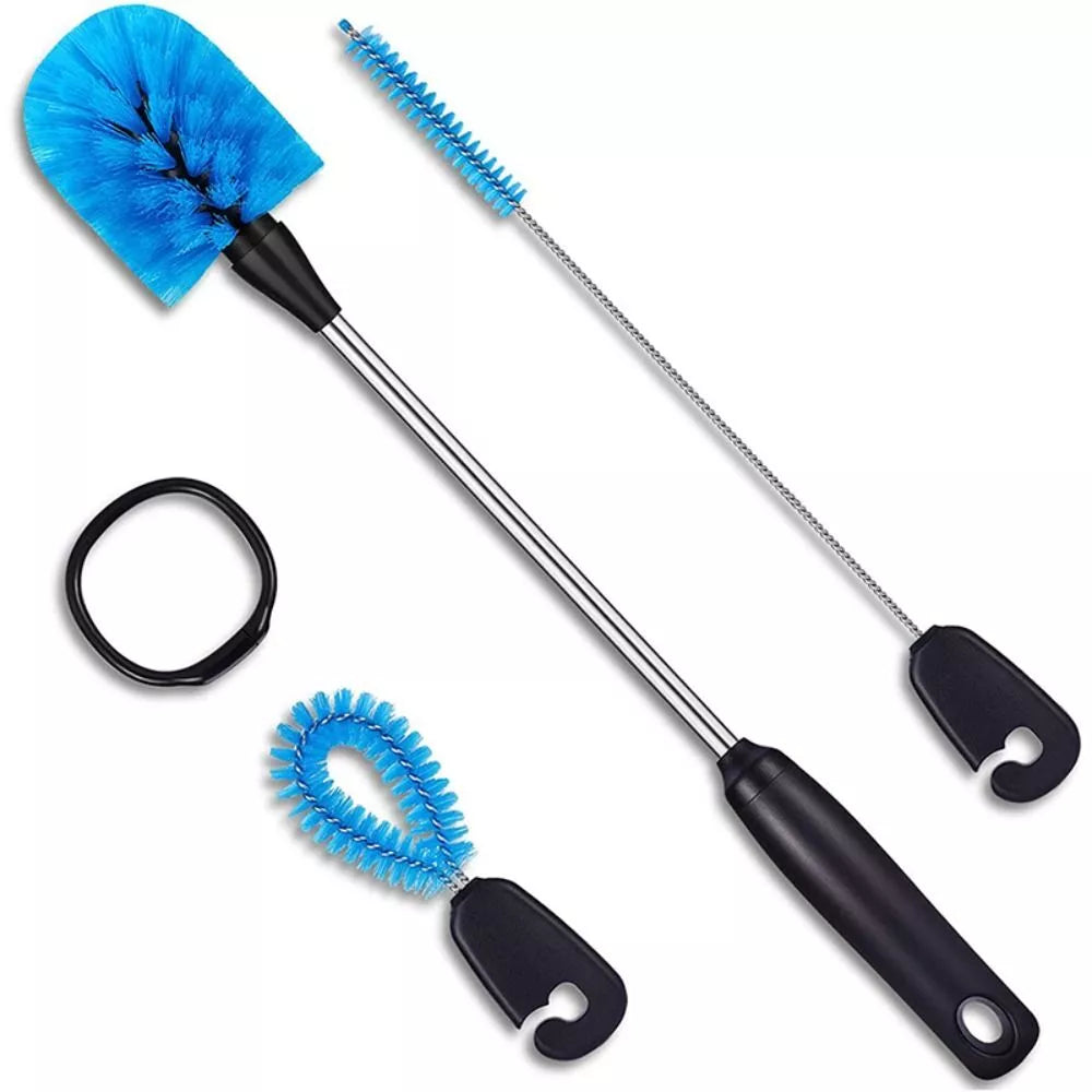 Nylon Bottle Brush Set – Long Handle Water Bottle & Tumbler Cleaner
