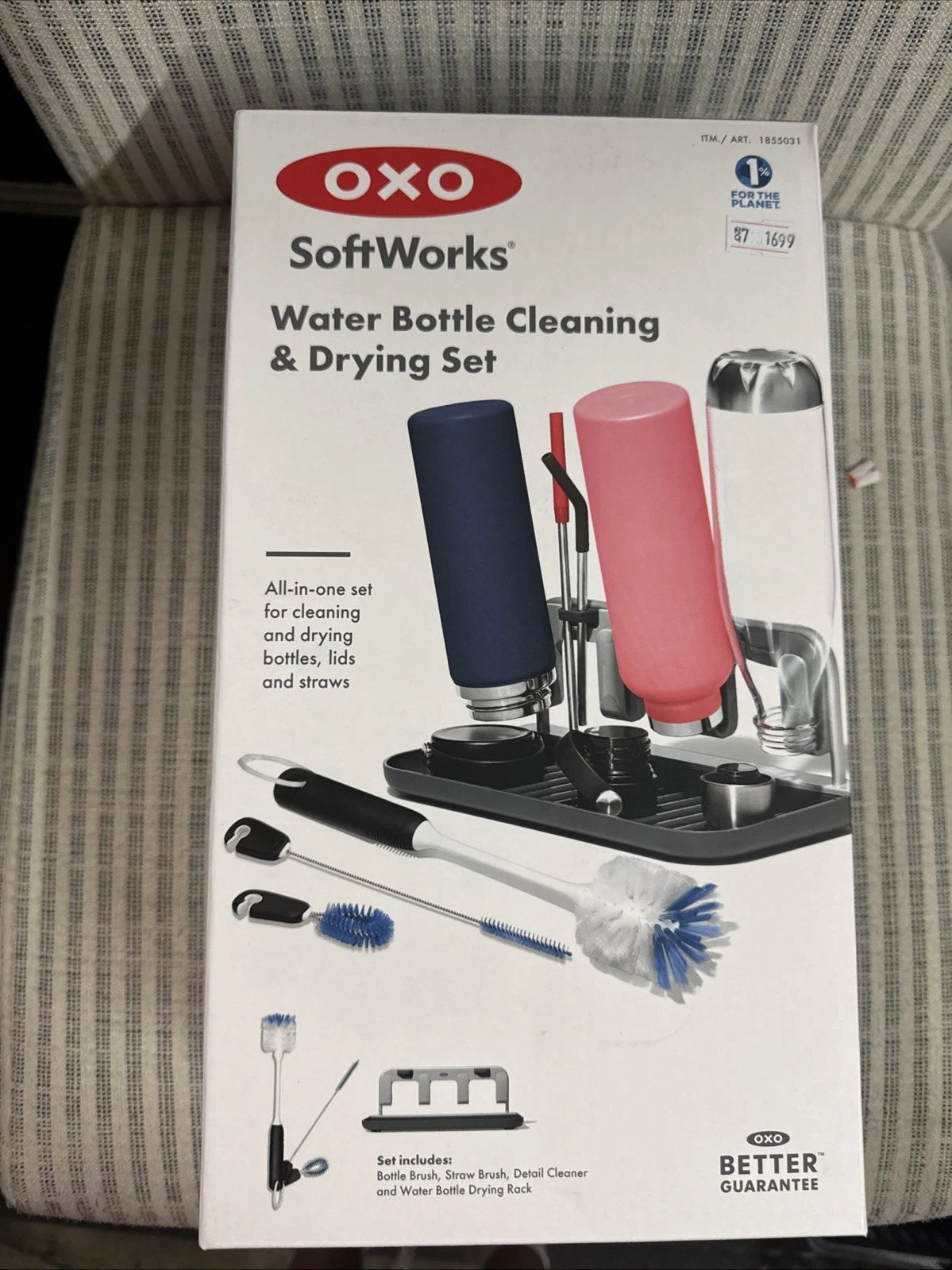 Nylon Bottle Brush Set – Long Handle Water Bottle & Tumbler Cleaner
