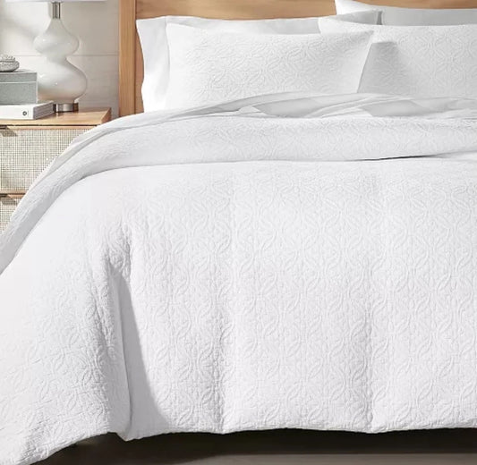Charter Club Damask Designs Coastal Medalli Blue Full/Queen Bedding Set