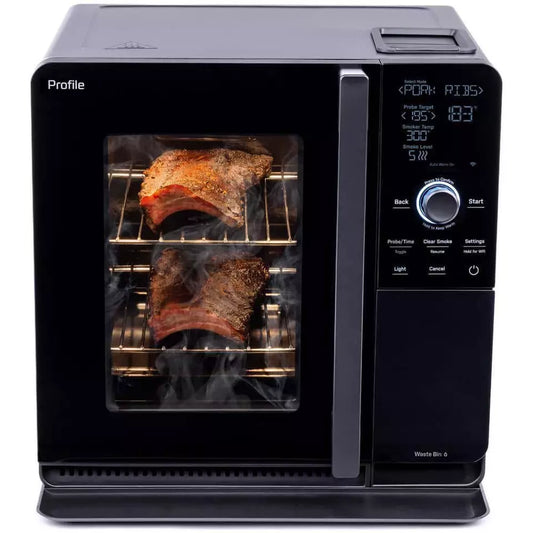 GE Smart Indoor Smoker – 5-in-1 Electric Smoker
