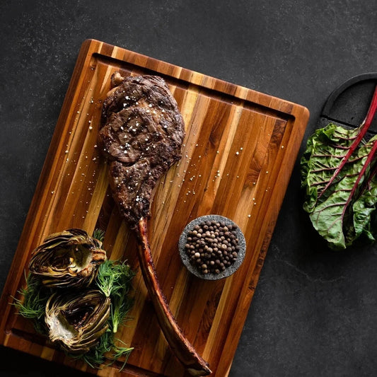 Teakhaus Teak Cutting Board – Durable Kitchen Wood Board