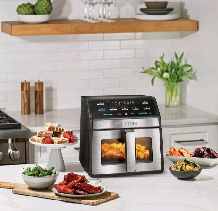 Gourmia 8QT Digital Air Fryer with FryForce 360°